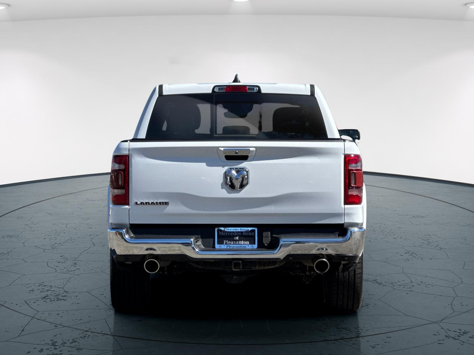 Used 2021 Bright White Clearcoat Ram Laramie 4D Crew Cab image 5