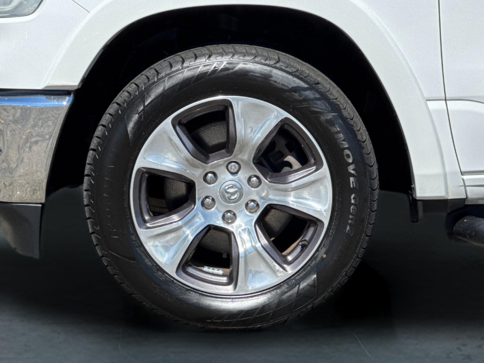 Used 2021 Bright White Clearcoat Ram Laramie 4D Crew Cab image 31