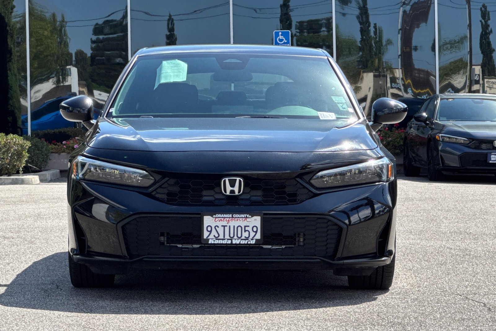 Certified Used 2025 Crystal Black Pearl Honda Sport image 9