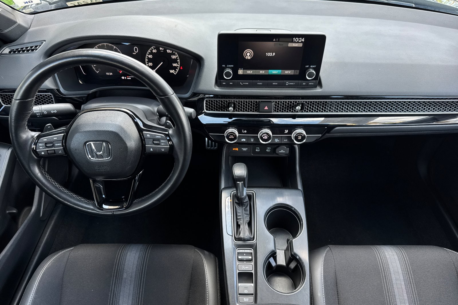 Certified Used 2025 Crystal Black Pearl Honda Sport image 13