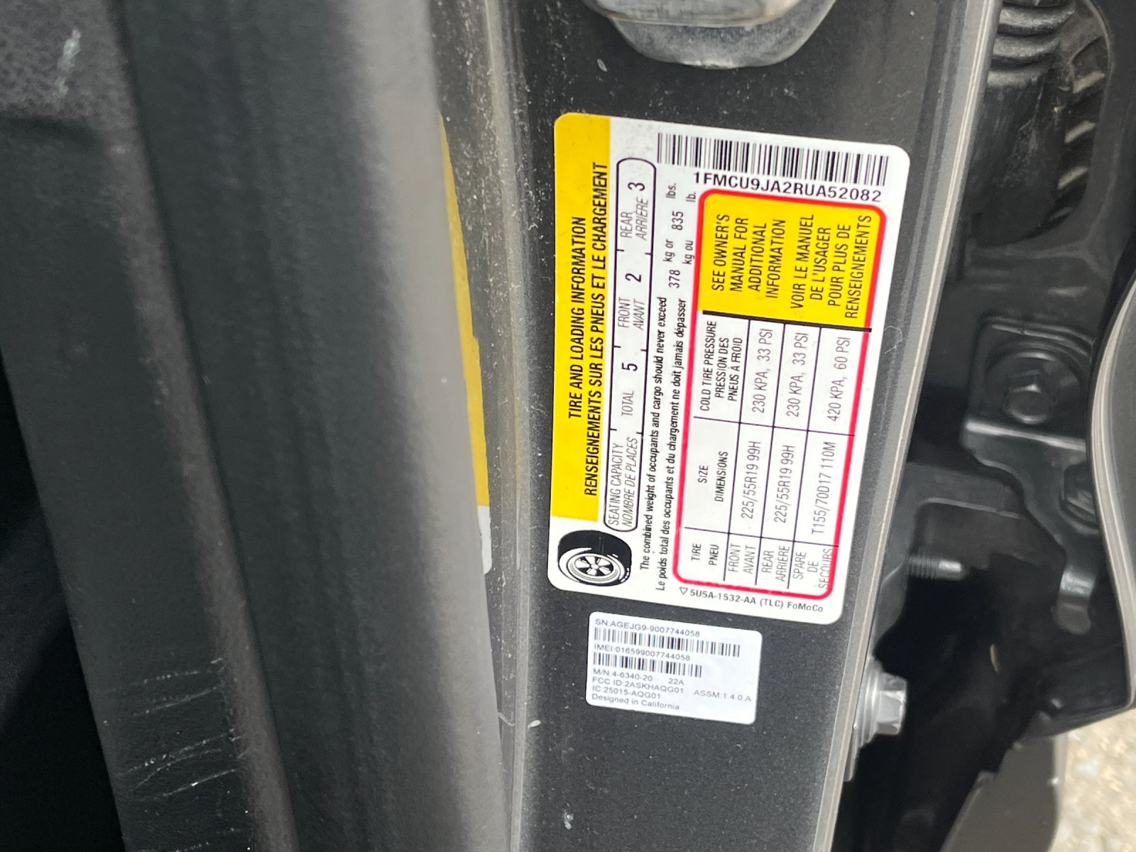 Used 2024 Carbonized Gray Metallic Ford Platinum image 30