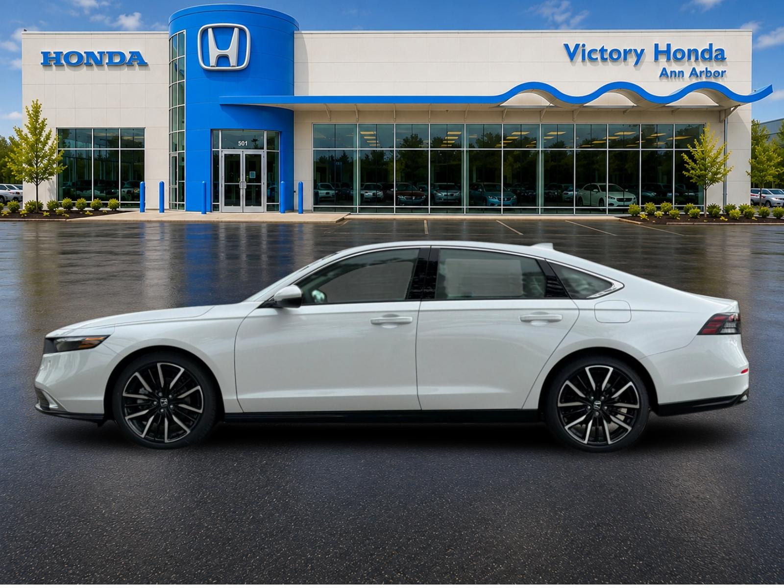 New 2026 Platinum White Pearl Honda Touring Hybrid image 8