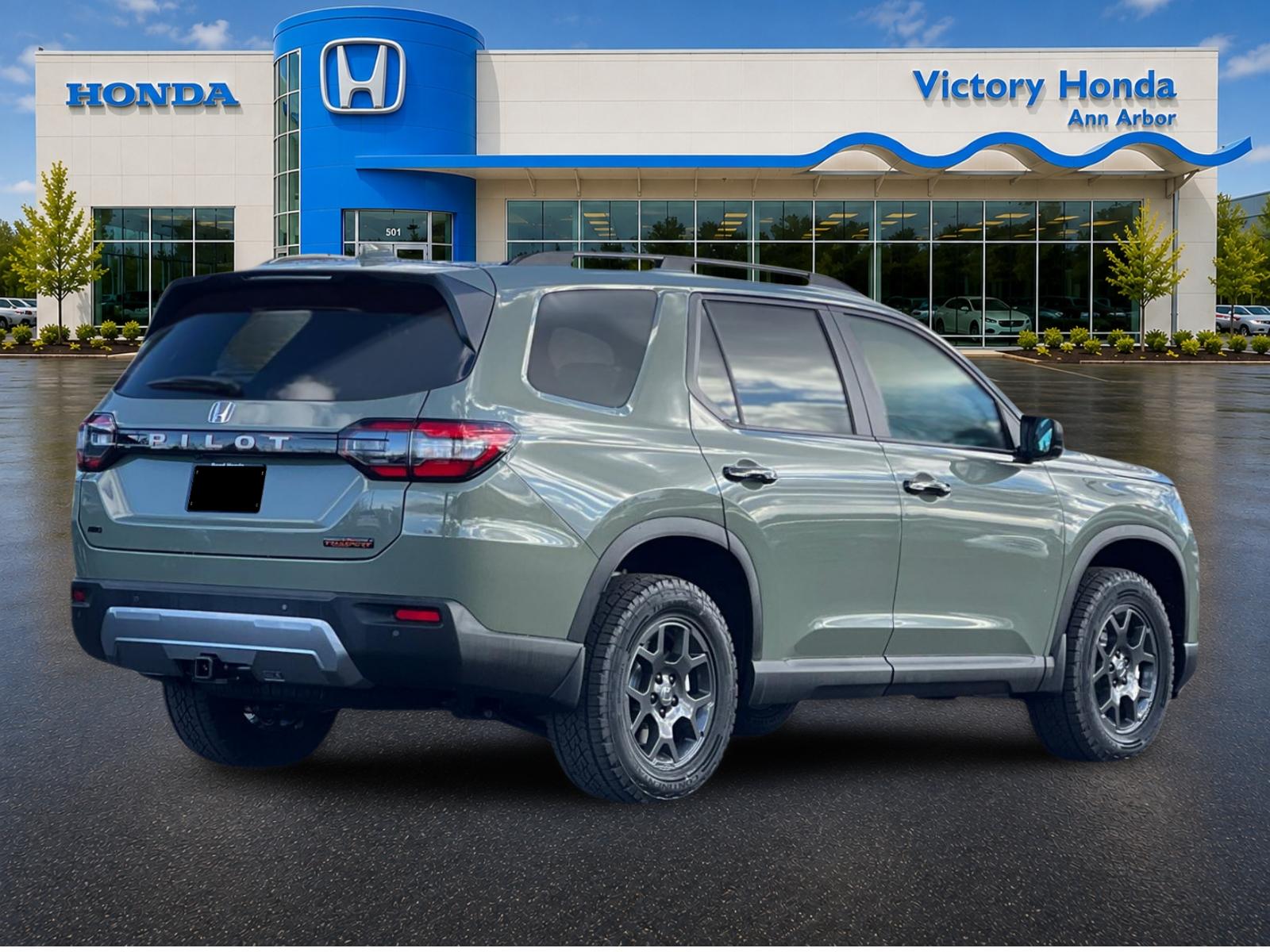 New 2026 Ash Green Metallic Honda AWD TrailSport image 5