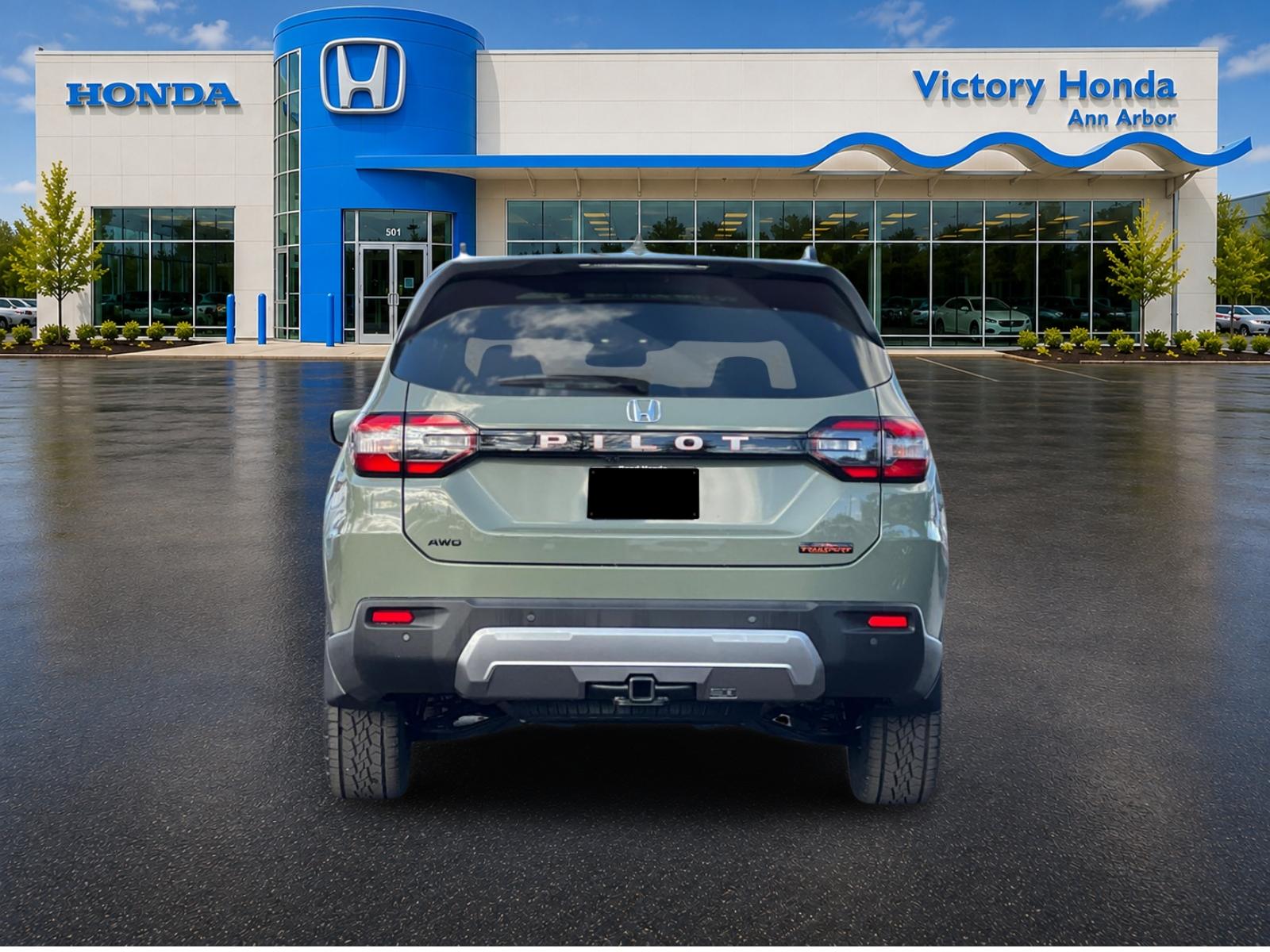 New 2026 Ash Green Metallic Honda AWD TrailSport image 6