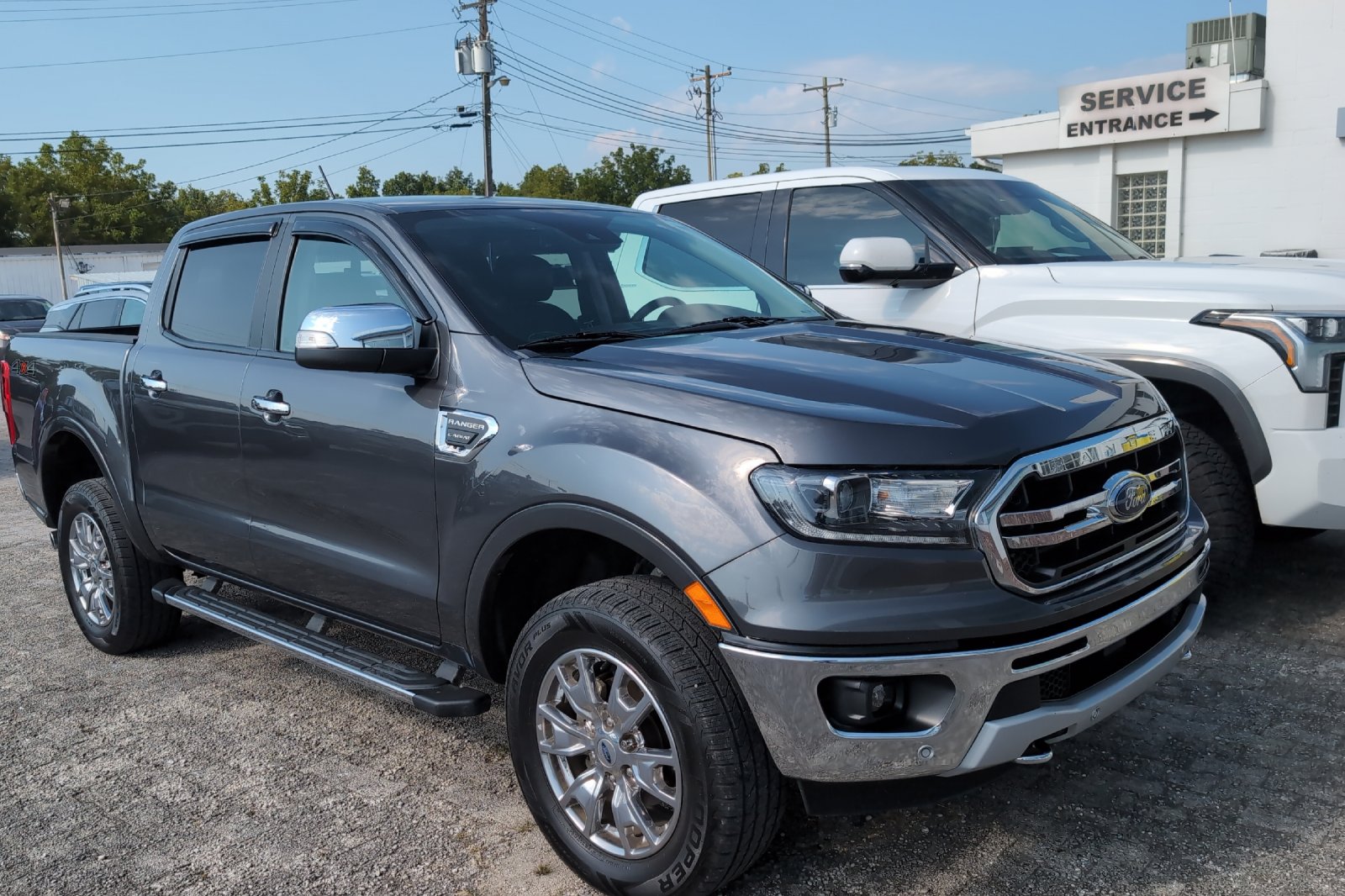 Used 2020 Gray Ford Lariat image 2