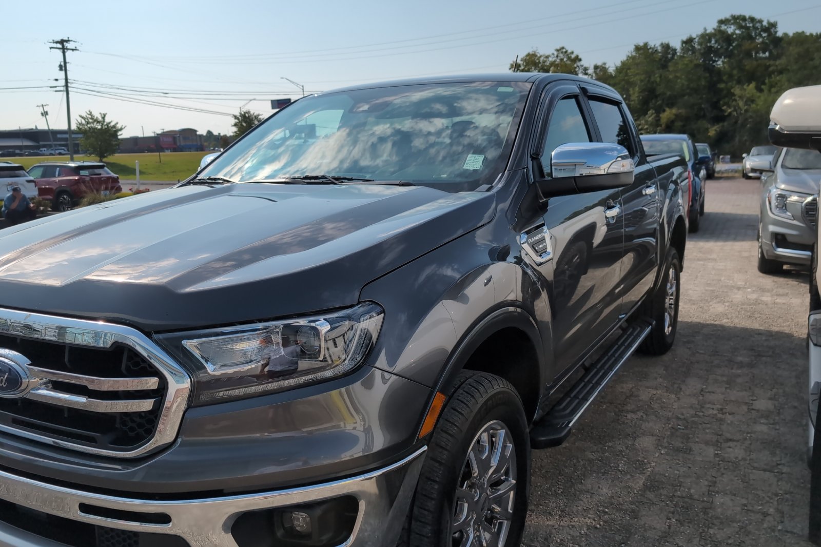Used 2020 Gray Ford Lariat image 13