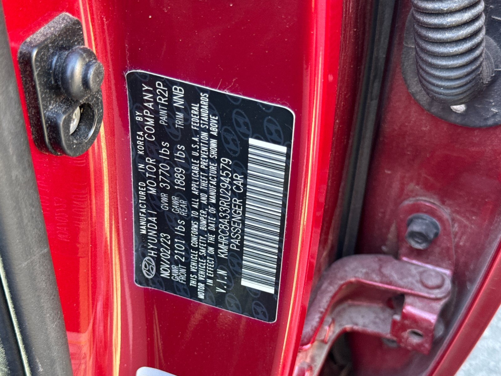 Certified Used 2024 Red Hyundai SEL image 27
