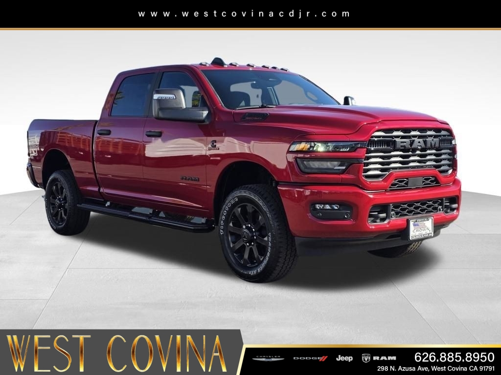 New 2026 Molten Red Pearl-Coat Exterior Paint RAM Big Horn image 3