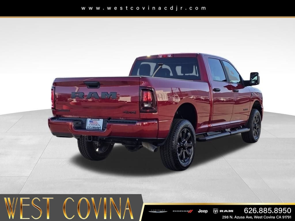New 2026 Molten Red Pearl-Coat Exterior Paint RAM Big Horn image 5