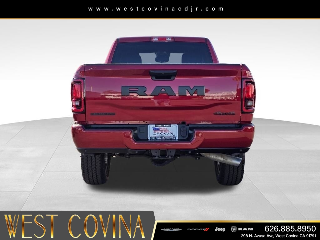 New 2026 Molten Red Pearl-Coat Exterior Paint RAM Big Horn image 6