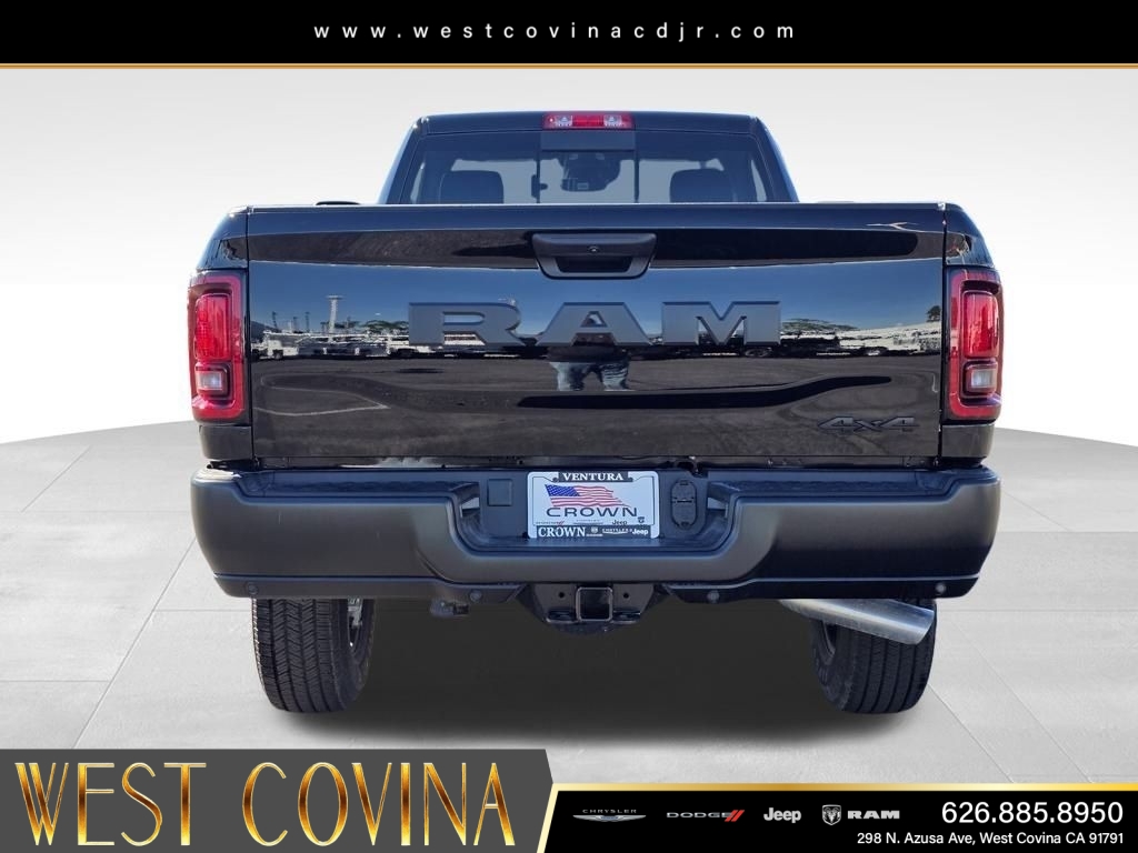 New 2026 Diamond Black Crystal Pearl-Coat Exterior Paint RAM Tradesman image 6