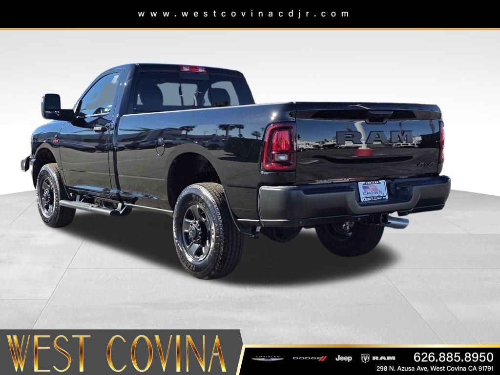 New 2026 Diamond Black Crystal Pearl-Coat Exterior Paint RAM Tradesman image 7