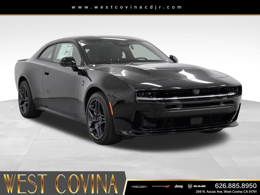 New 2026 Diamond Black Crystal Pearlcoat Dodge Scat Pack Plus image 3