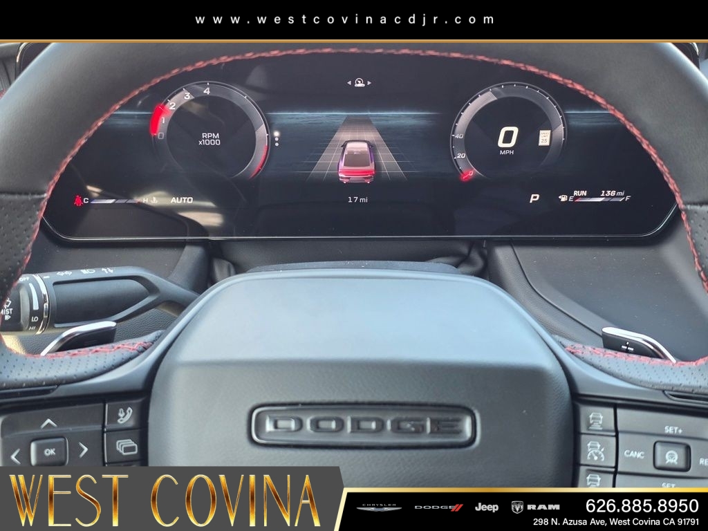 New 2026 Diamond Black Crystal Pearlcoat Dodge Scat Pack Plus image 16