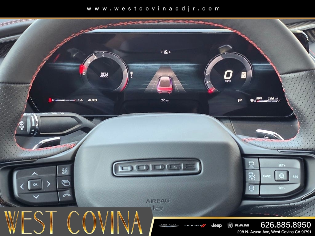 New 2026 Diamond Black Crystal Pearlcoat Dodge Scat Pack Plus image 21
