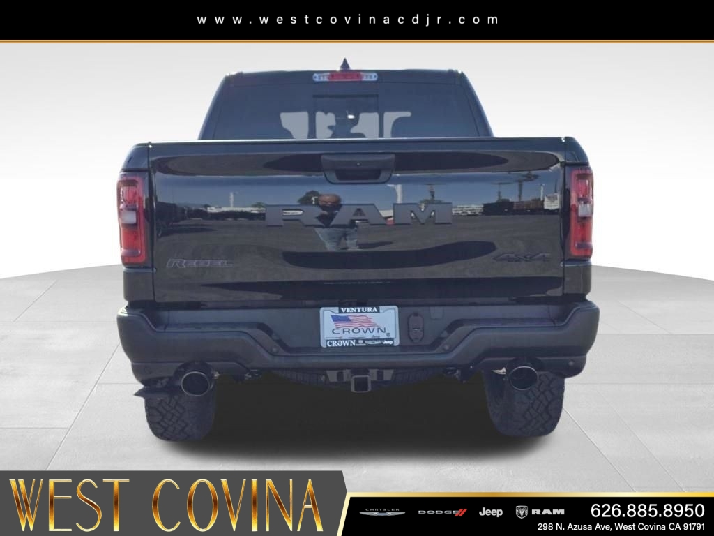 New 2026 Diamond Black Crystal Pearl-Coat Exterior Paint RAM Rebel image 6
