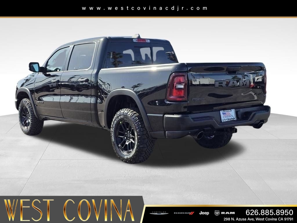 New 2026 Diamond Black Crystal Pearl-Coat Exterior Paint RAM Rebel image 7