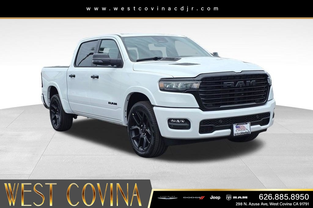 New 2026 Bright White Clear-Coat Exterior Paint RAM Laramie image 3