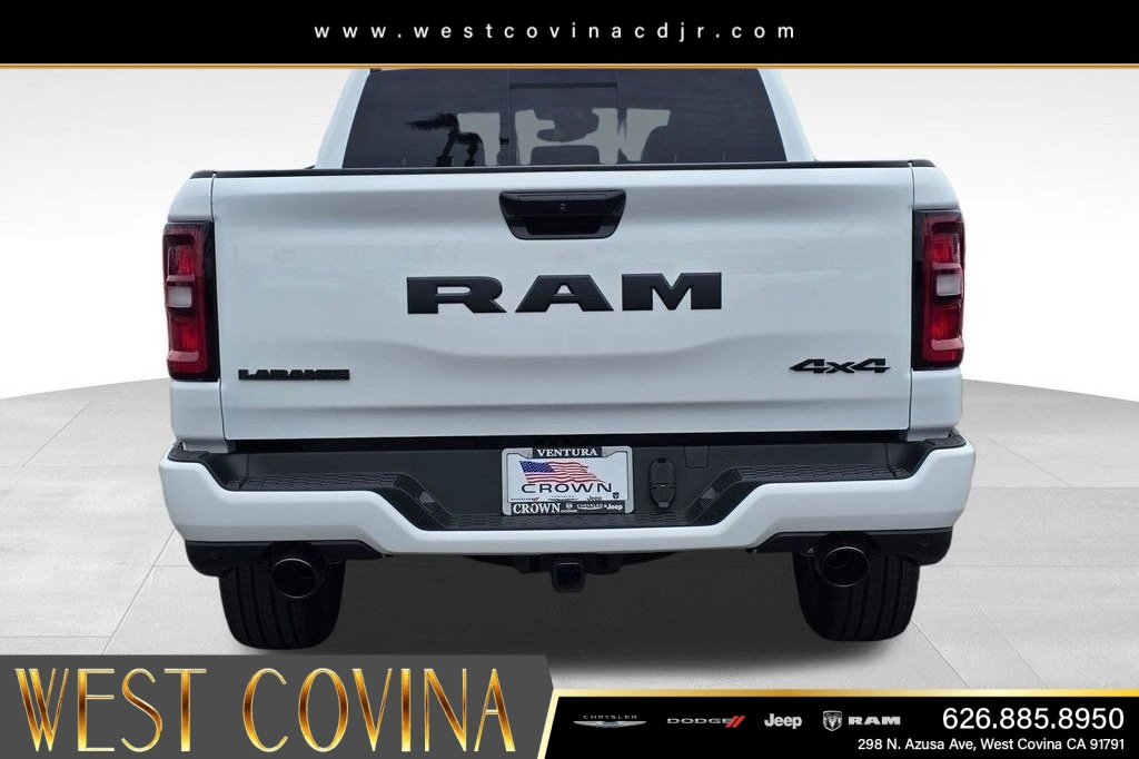 New 2026 Bright White Clear-Coat Exterior Paint RAM Laramie image 6