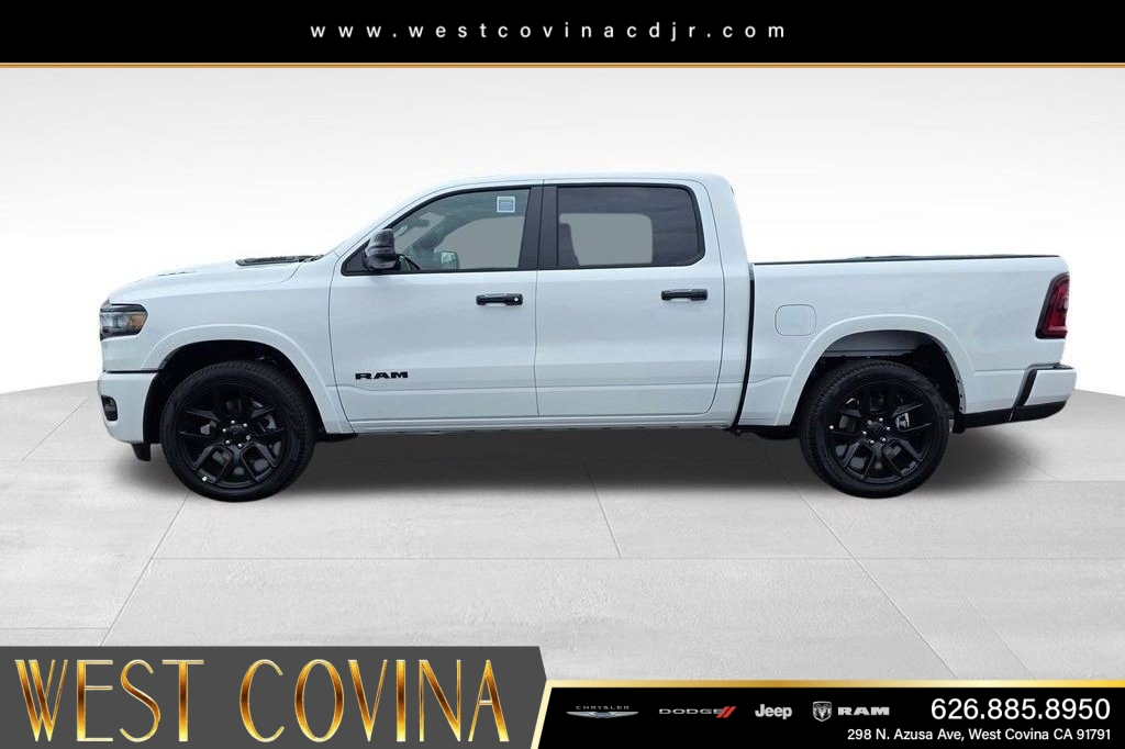 New 2026 Bright White Clear-Coat Exterior Paint RAM Laramie image 8