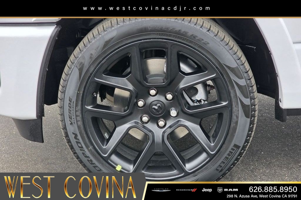 New 2026 Bright White Clear-Coat Exterior Paint RAM Laramie image 9