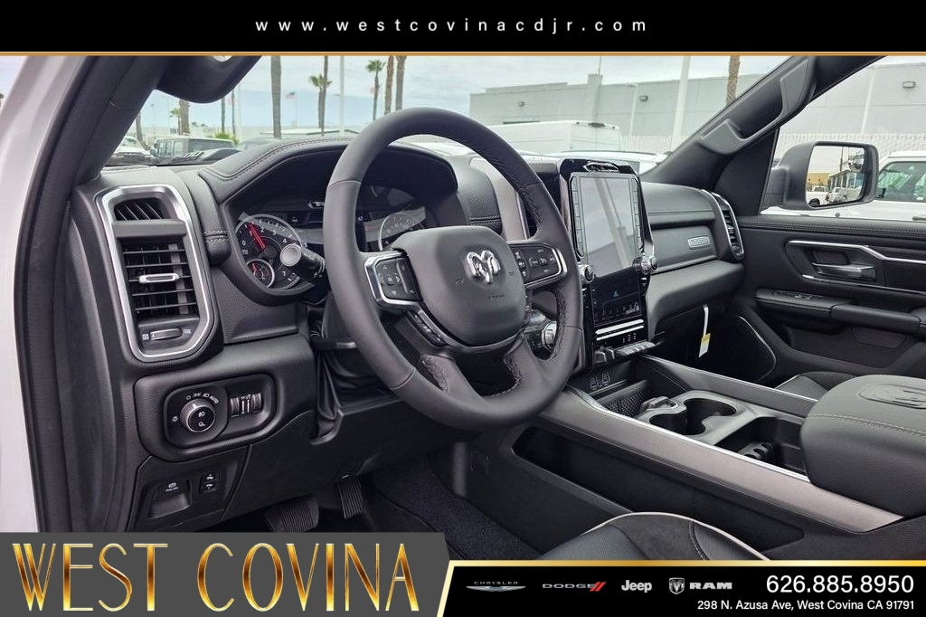 New 2026 Bright White Clear-Coat Exterior Paint RAM Laramie image 12