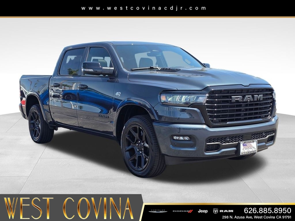 New 2026 Forged Blue Metallic Exterior Paint RAM Laramie image 3