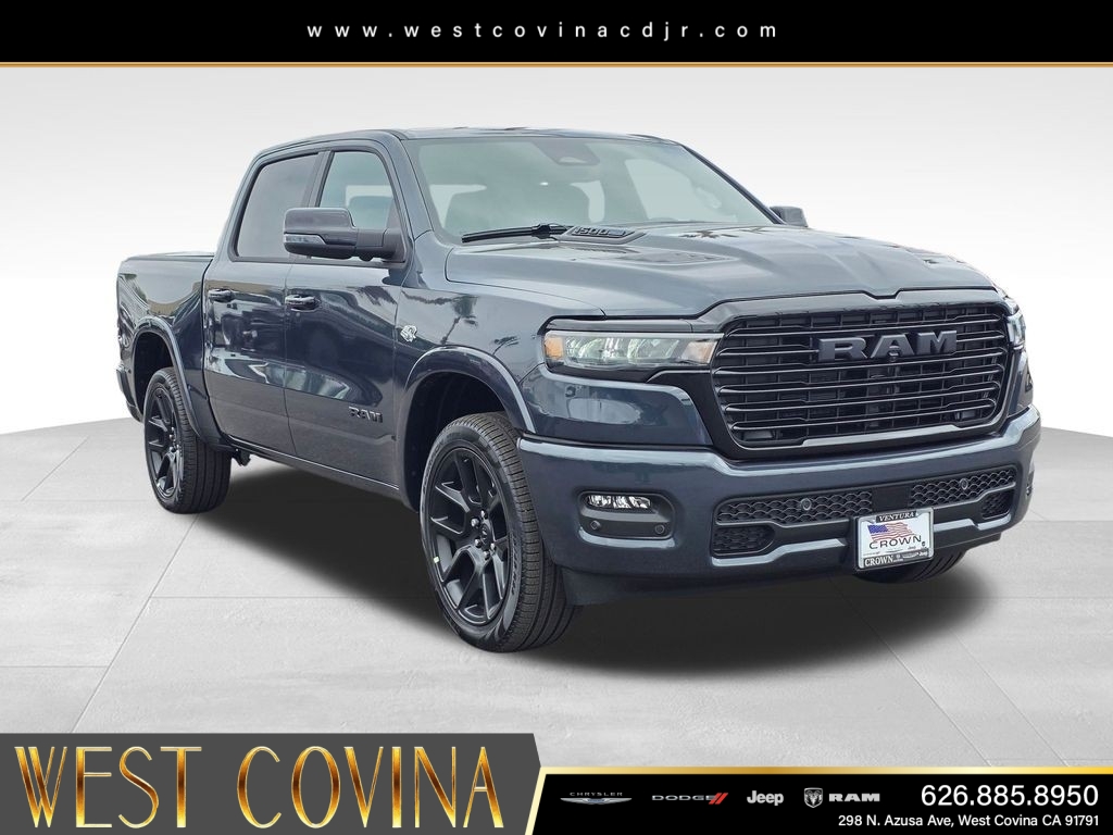 New 2026 Forged Blue Metallic Exterior Paint RAM Laramie image 3