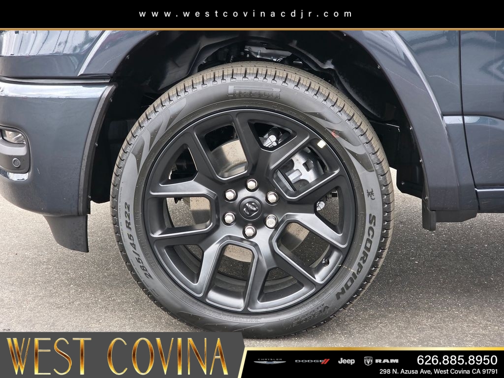 New 2026 Forged Blue Metallic Exterior Paint RAM Laramie image 9