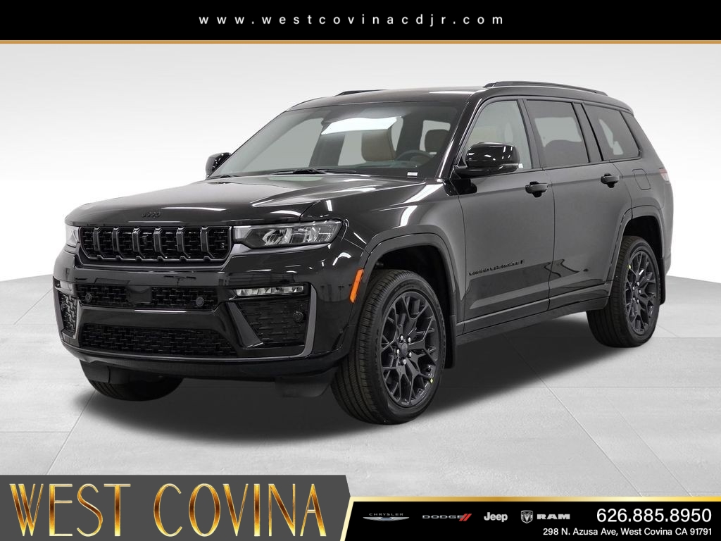 New 2026 Diamond Black Crystal Pearl-Coat Exterior Paint Jeep Summit image 27