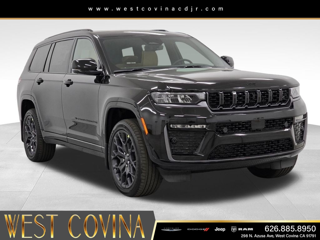 New 2026 Diamond Black Crystal Pearl-Coat Exterior Paint Jeep Summit image 29