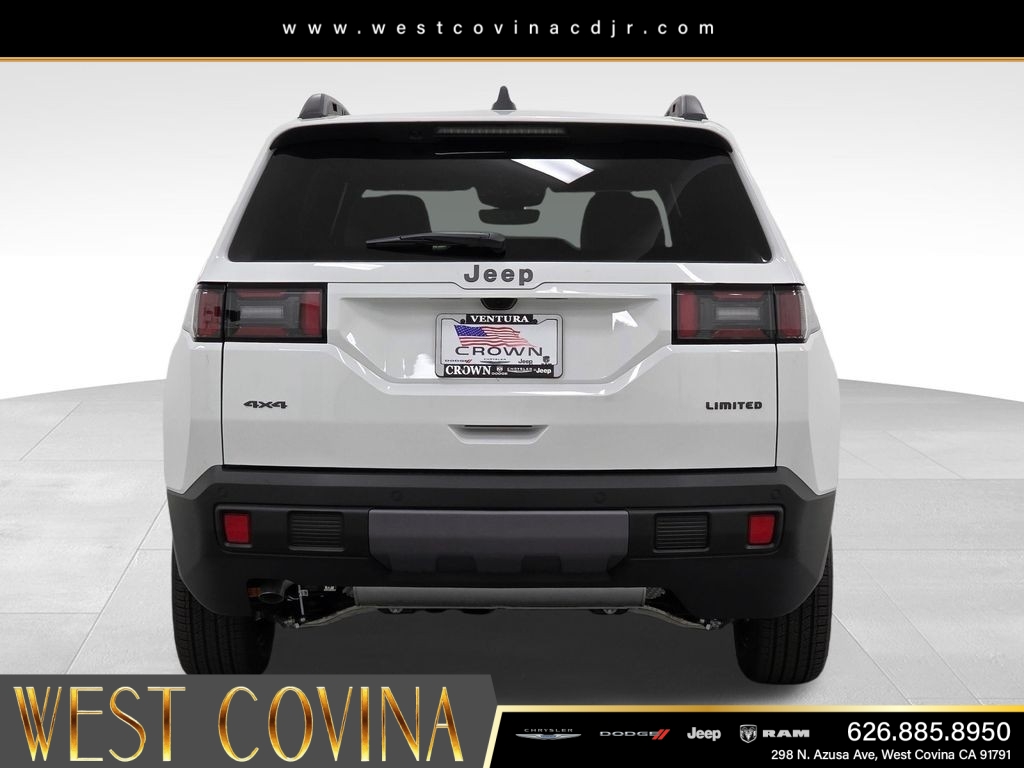 New 2026 Bright White Clear-Coat Exterior Paint Jeep Limited image 6