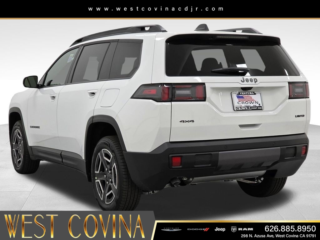 New 2026 Bright White Clear-Coat Exterior Paint Jeep Limited image 7