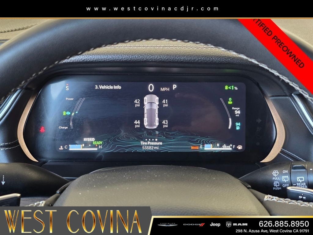 Certified Used 2024 Black Jeep 4xe image 33