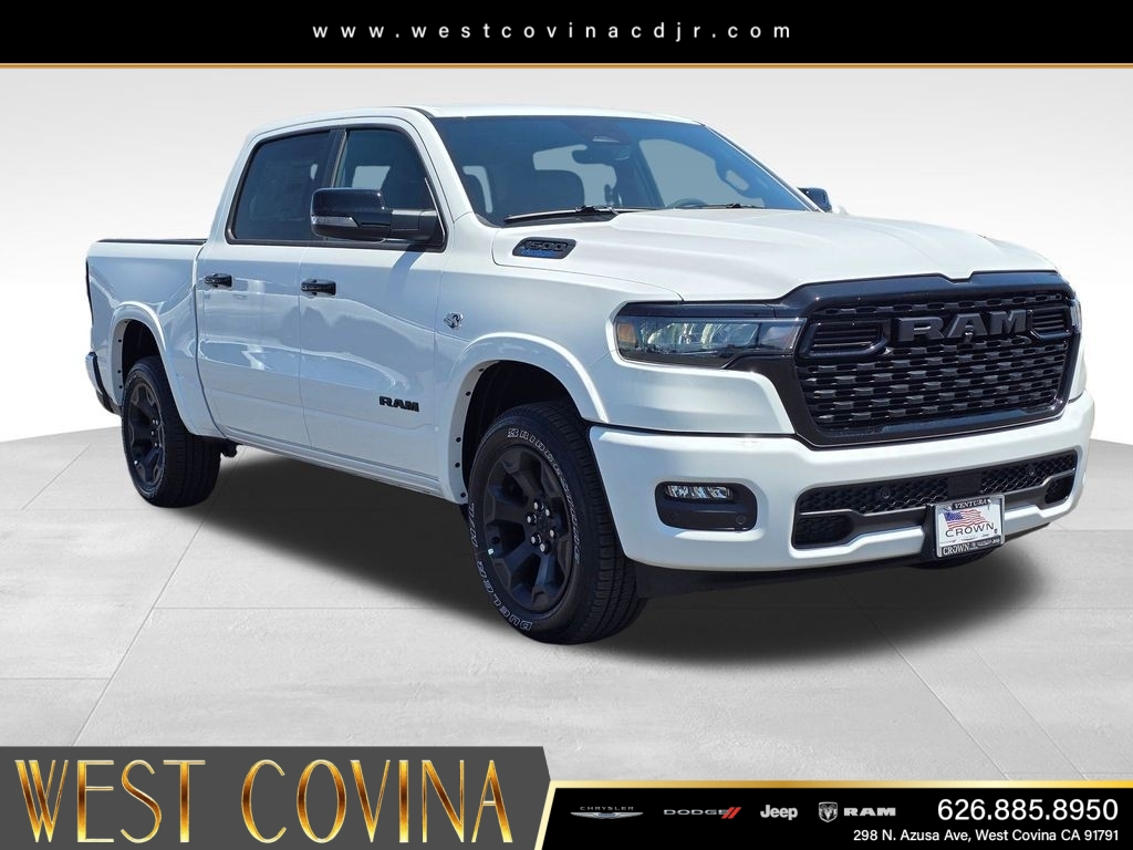 New 2026 Bright White Clear-Coat Exterior Paint RAM Big Horn/Lone Star image 3