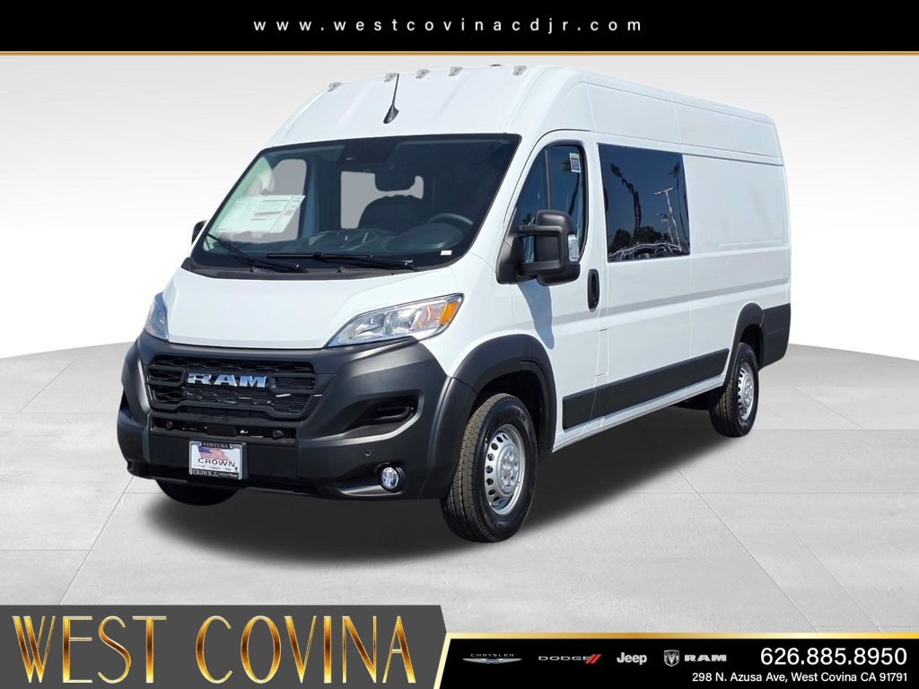 New 2026 Bright White Clearcoat RAM High Roof image 3