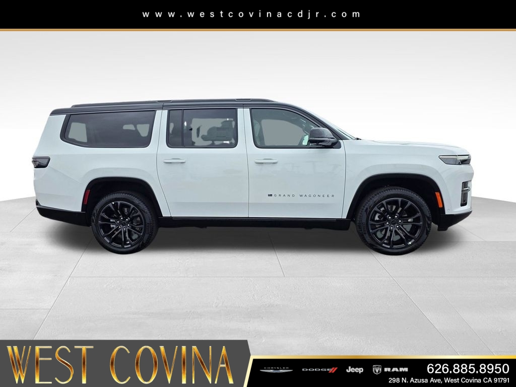 New 2026 Bright White Clear-Coat Exterior Paint Jeep Summit Obsidian image 4
