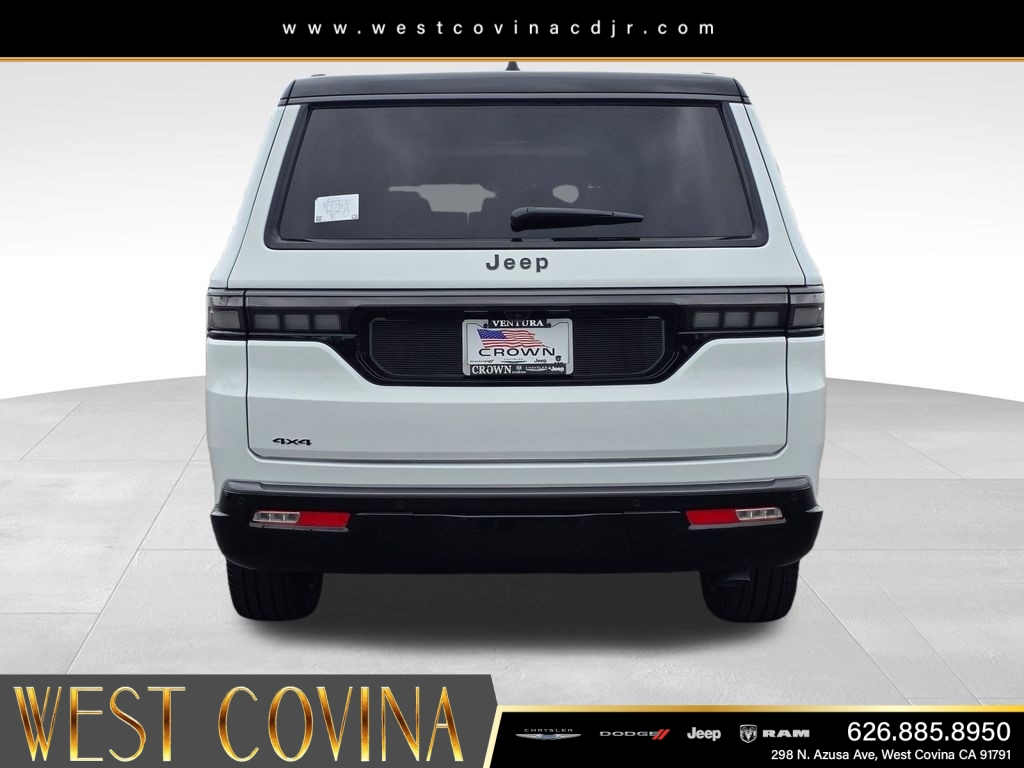 New 2026 Bright White Clear-Coat Exterior Paint Jeep Summit Obsidian image 6