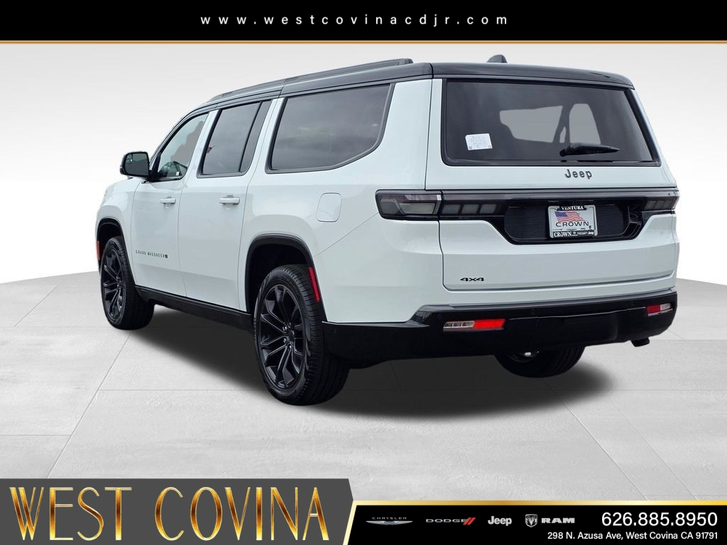 New 2026 Bright White Clear-Coat Exterior Paint Jeep Summit Obsidian image 7