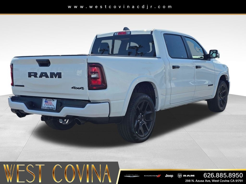 New 2026 Bright White Clear-Coat Exterior Paint RAM Laramie image 5