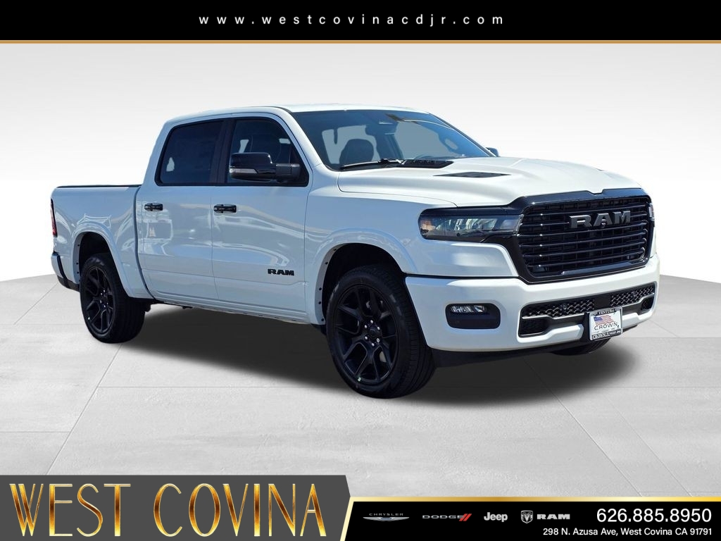 New 2026 Ivory White Tri-Coat Pearl-Coat Exterior Paint RAM Laramie image 3