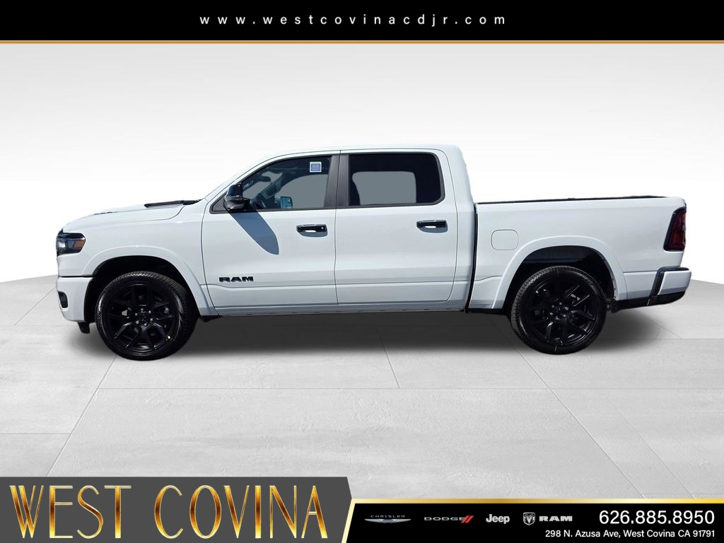 New 2026 Ivory White Tri-Coat Pearl-Coat Exterior Paint RAM Laramie image 8