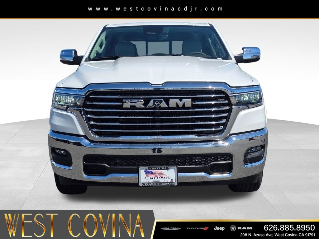 New 2026 Ivory White Tri-Coat Pearl-Coat Exterior Paint RAM Laramie image 2