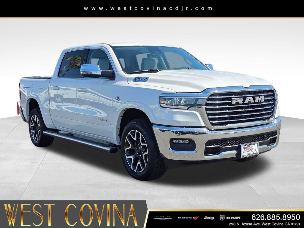 New 2026 Ivory White Tri-Coat Pearl-Coat Exterior Paint RAM Laramie image 3