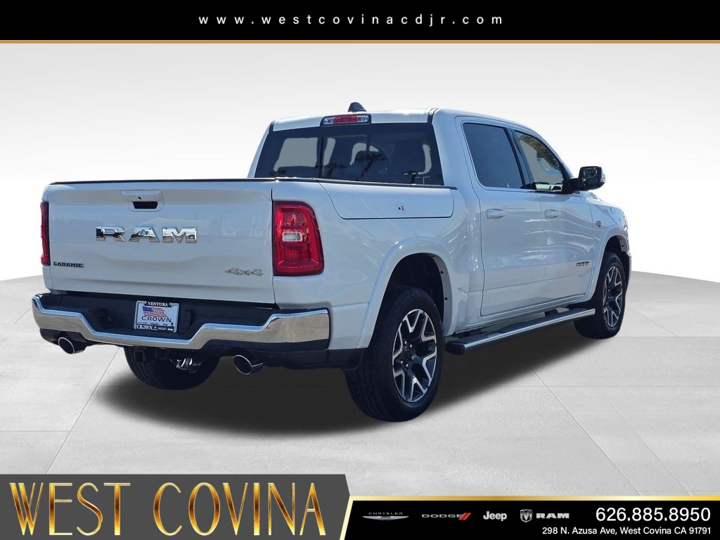 New 2026 Ivory White Tri-Coat Pearl-Coat Exterior Paint RAM Laramie image 5