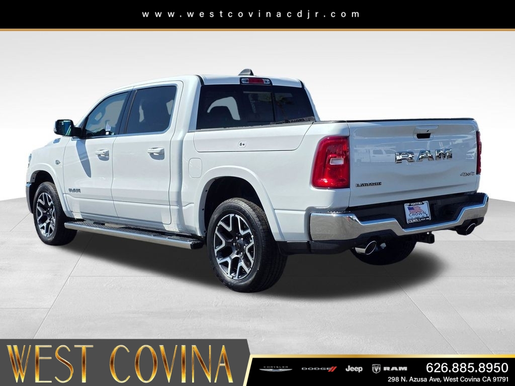 New 2026 Ivory White Tri-Coat Pearl-Coat Exterior Paint RAM Laramie image 7