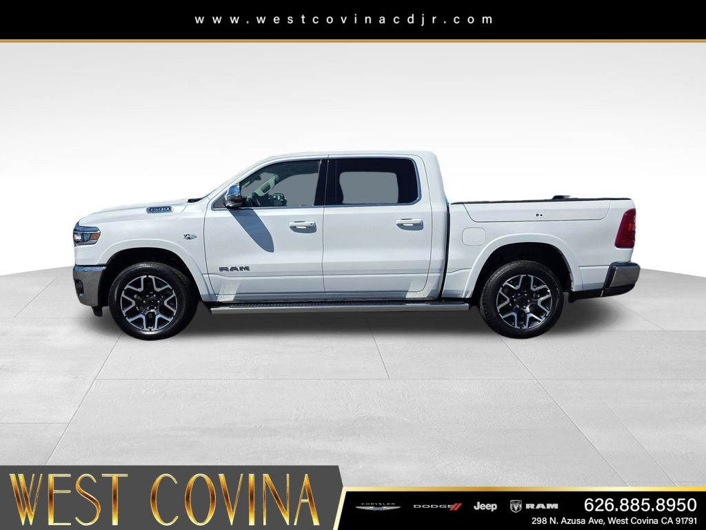 New 2026 Ivory White Tri-Coat Pearl-Coat Exterior Paint RAM Laramie image 8