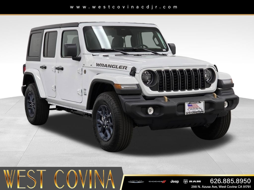 New 2026 Bright White Clearcoat Jeep 85th Anniversary Edition image 3