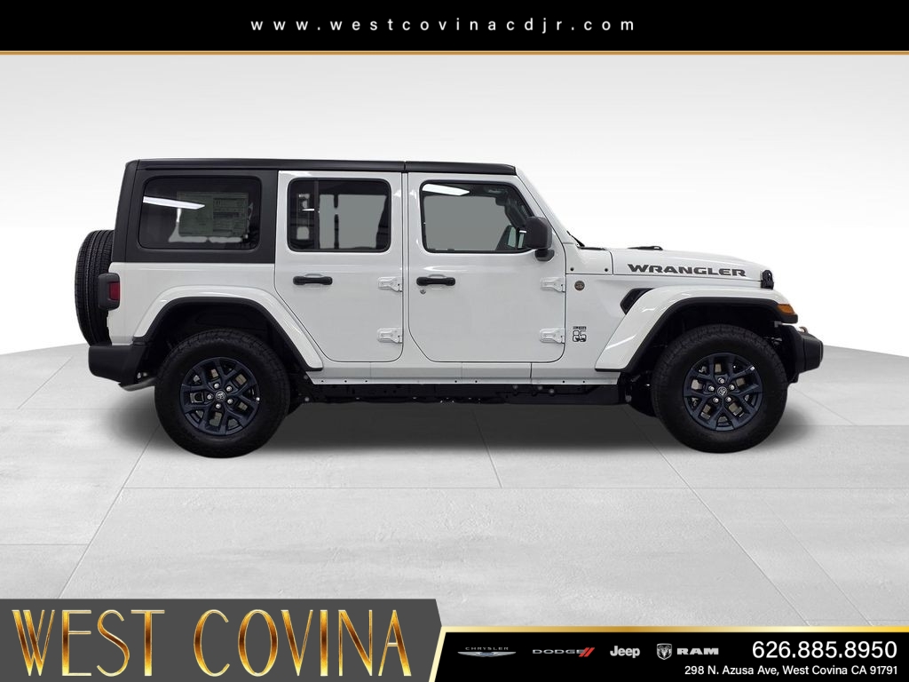 New 2026 Bright White Clearcoat Jeep 85th Anniversary Edition image 4