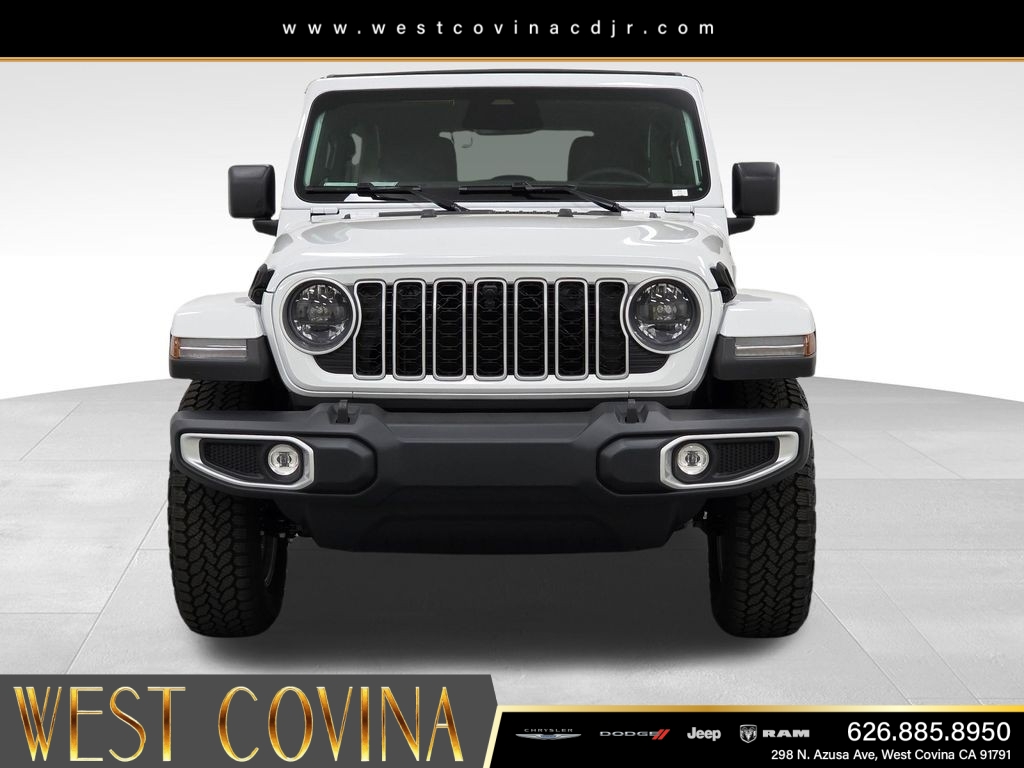 New 2026 Bright White Clear-Coat Exterior Paint Jeep Sahara image 2